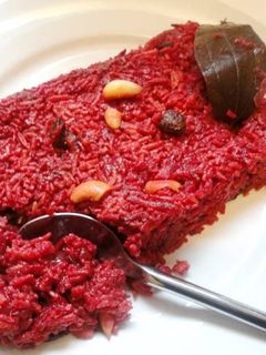 பீட்ரூட் புலாவ் செய்முறை முக்கிய புகைப்படம்