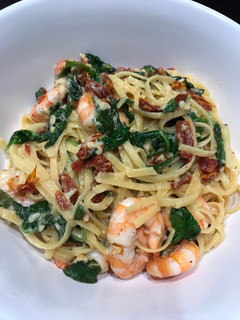 A picture of Shrimp Linguine.