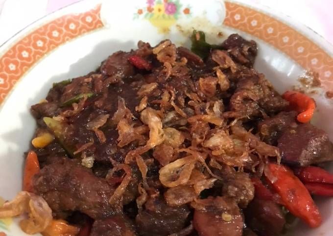 Resep Tumis Ati Ayam Bumbu Kecap, Lezat