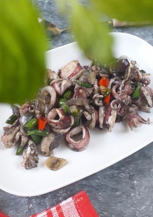 Gambar Sotong Masak Tinta