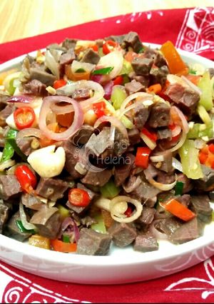 Foto resep Paru Sambal Matah