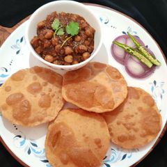 A picture of Pindi Chole.