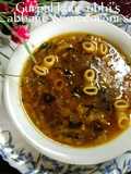 Cabbage & macaroni soup