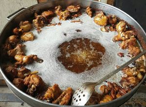 Una foto de Pollo campirano a la disca