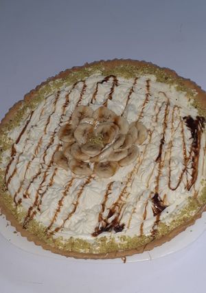 صورة لوصفة تارت بالبنان والكرامال