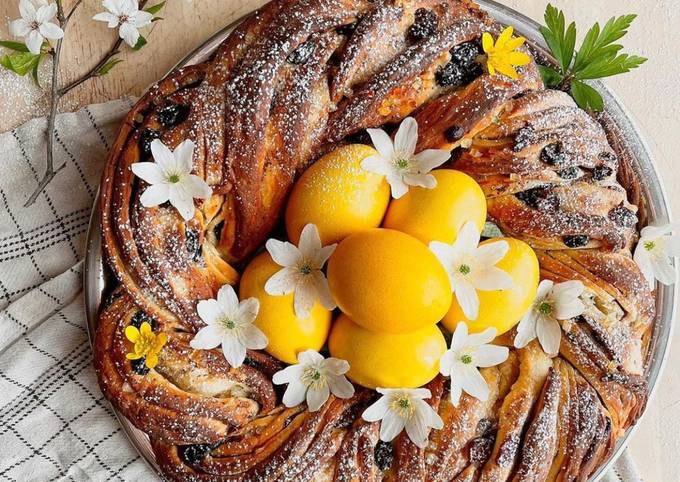 Апельсиново-лимонний віночок крафін 💛