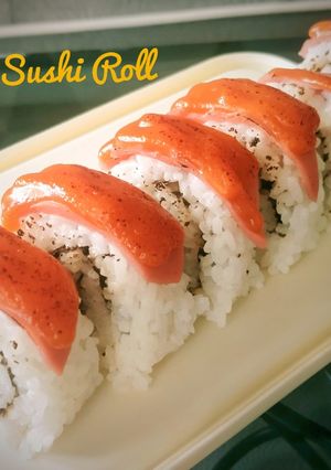 Foto resep Mentai Sushi Roll (Tanpa Salmon)
