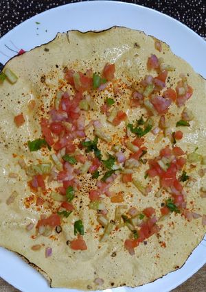 मसाला पापड़ (Masala papad recipe in Hindi) रेसिपी मुख्य फोटो