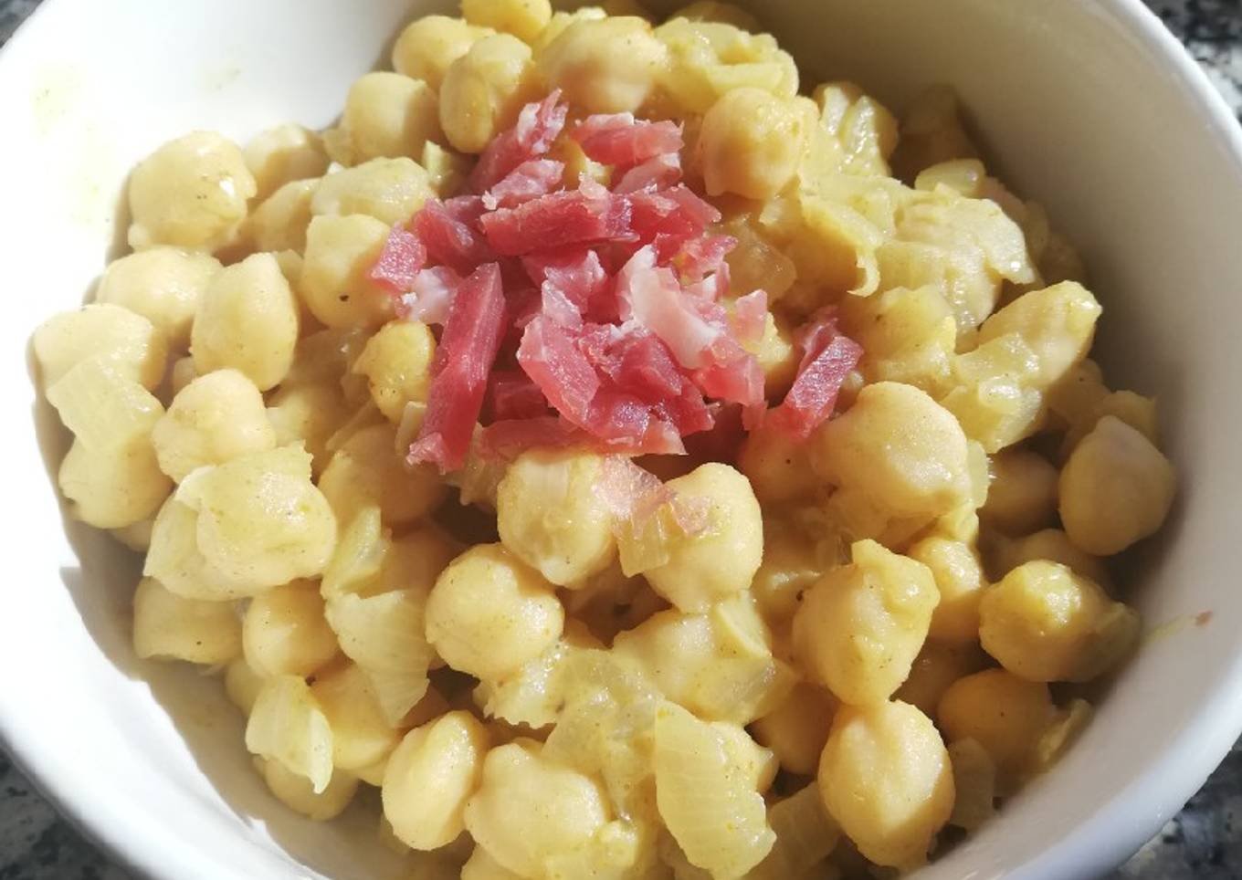 Garbanzos al Curry