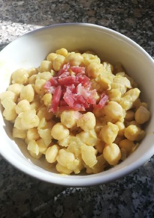 Una foto de Garbanzos al Curry