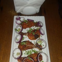 A picture of Tandoori chicken.