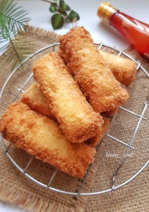 Foto resep Roti tawar keju goreng
