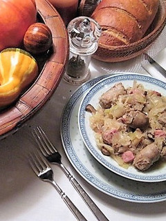 A picture of Polish Hunter's Stew - Bigos.