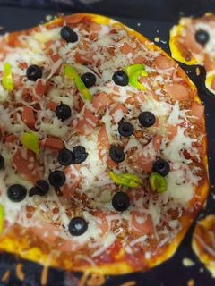 صورة لوصفة بيتزا 🍕