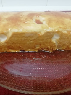 Una foto de Tarta de caramelo sin leche