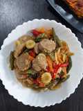 Tumis Buncis Bakso