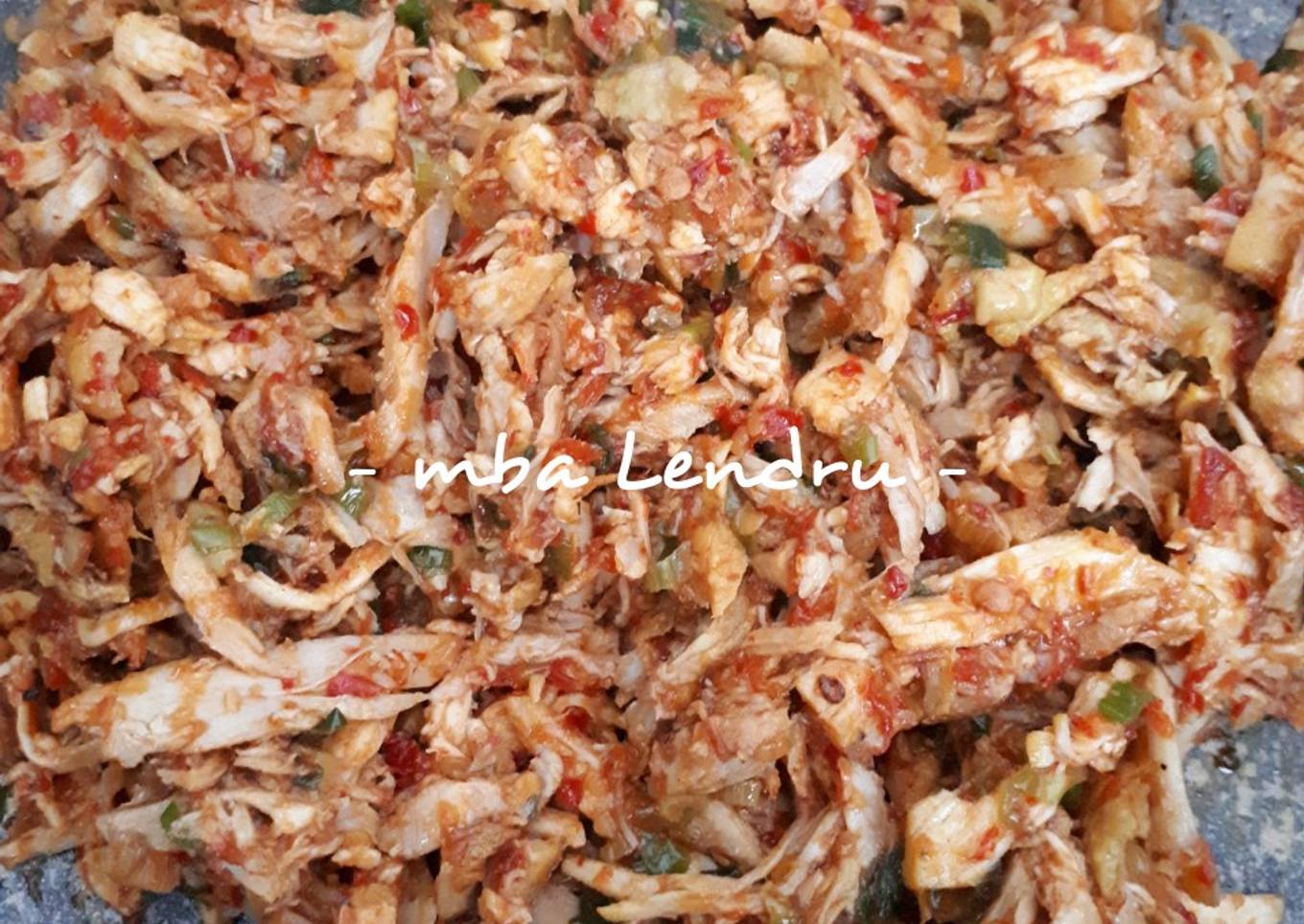 Ayam Suwir Balado