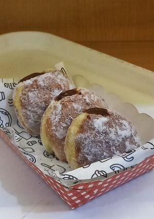Foto resep Bomboloni Kentang Isi Coklat