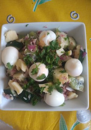 Una foto de Ensalada de kiwi