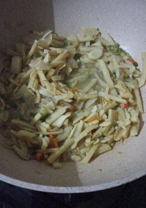Foto resep Tumis rebung terasi