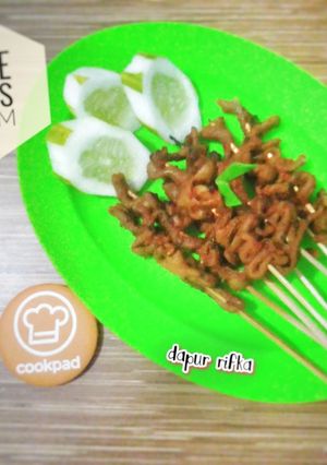 Foto resep Sate Usus Ayam
