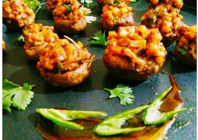 Simple Way to Make Favorite Saucy shrimp stuffed mushrooms