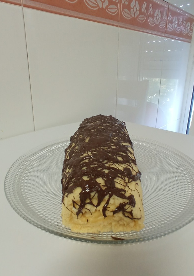 Una foto de Brazo de gitano de crema