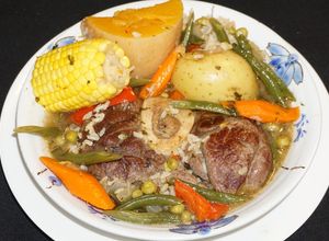 Una foto de Cazuela de ossobuco