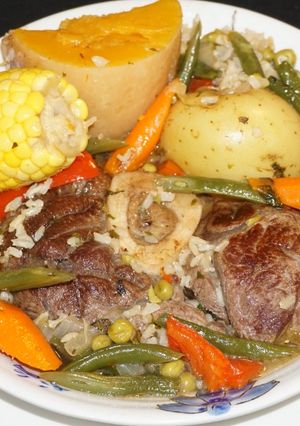 Una foto de Cazuela de ossobuco