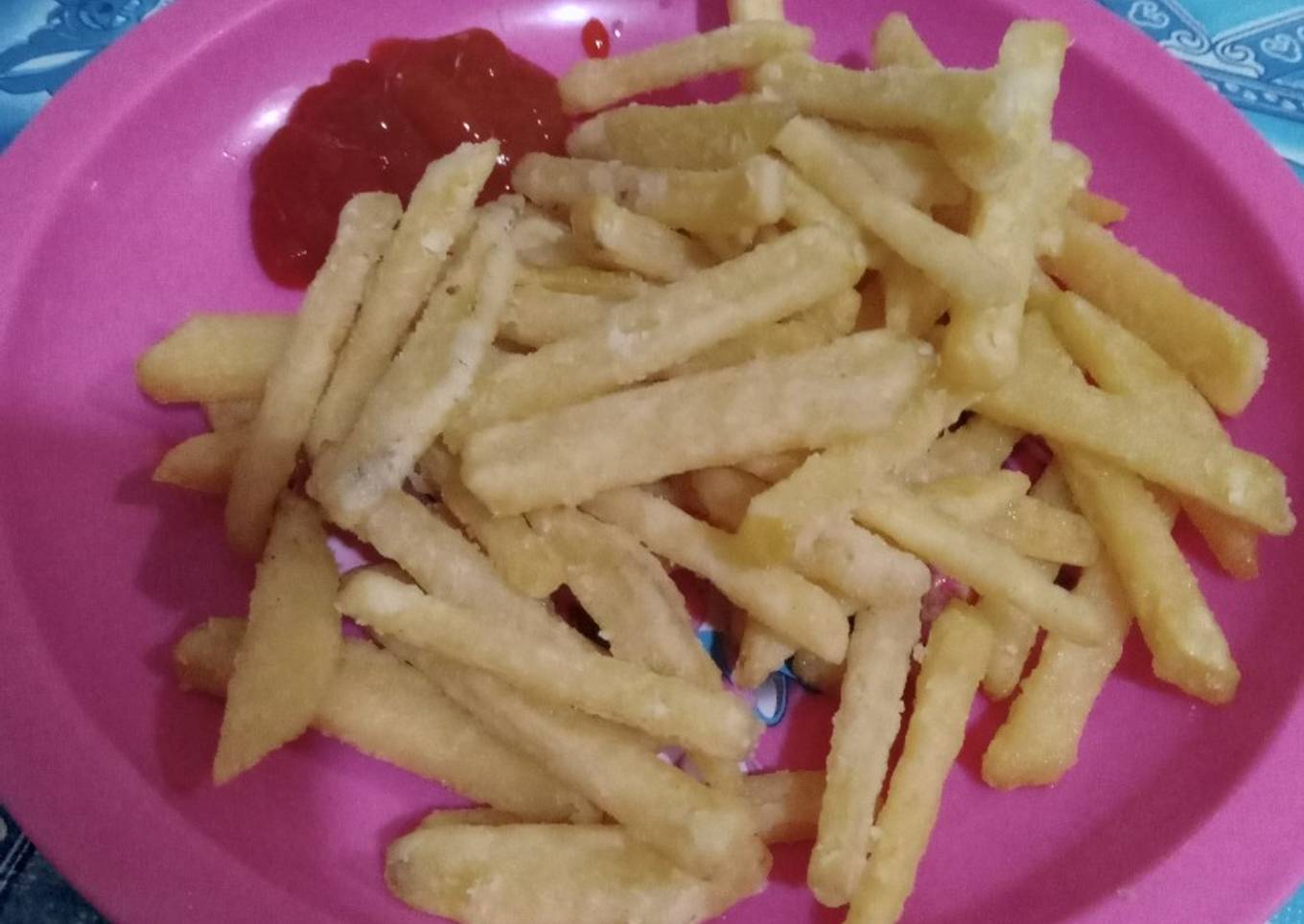 Kentang goreng rumahan ala kfc