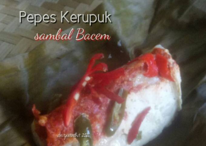 Pepes Kerupuk Sambal Bacem