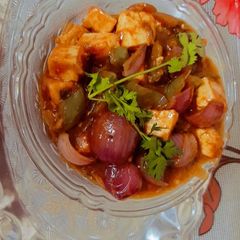 A picture of Chilli paneer.