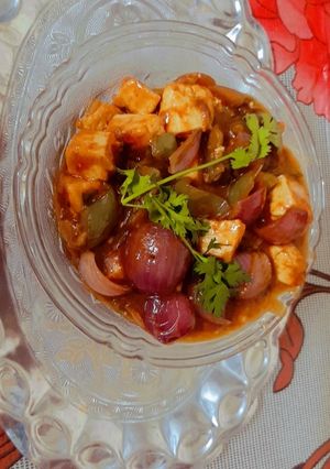 A picture of Chilli paneer.