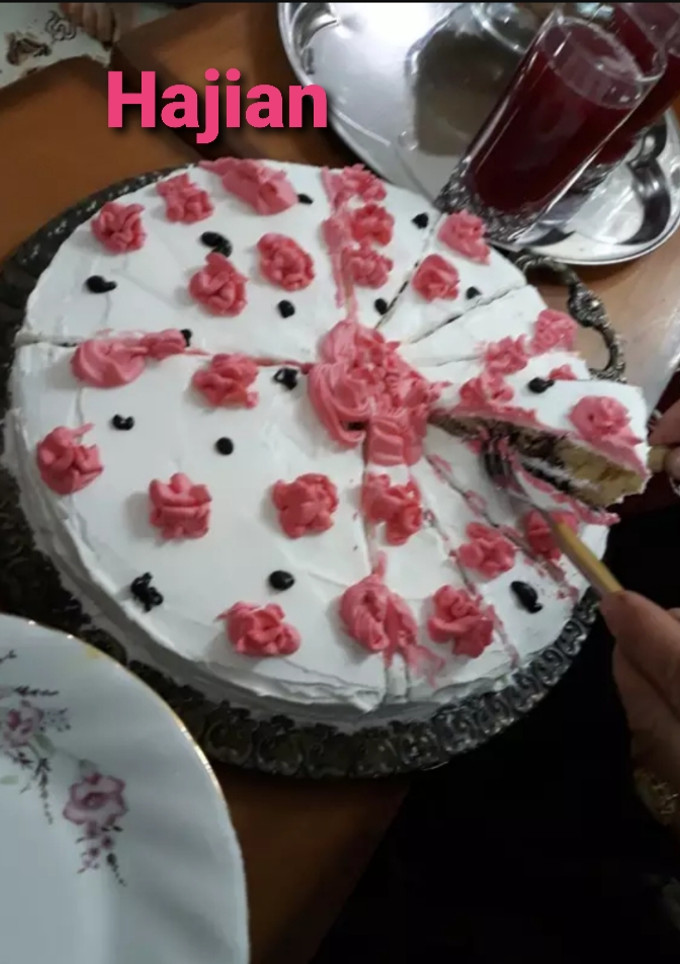 عکسی از دستور کیک اسفنجی 😋❤😋