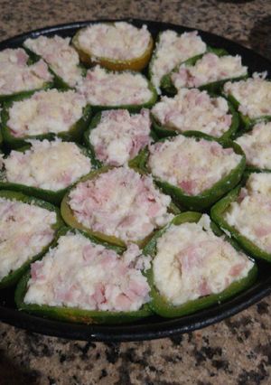 Una foto de Zapallitos rellenos