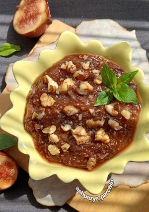 عکسی از دستور مربا انجیر رژیمی 🌸