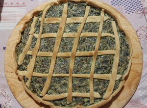Foto di Crostata Salata con Spinacini e Ricotta