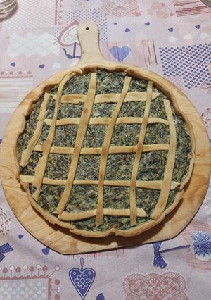 Foto di Crostata Salata con Spinacini e Ricotta