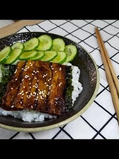 【蔬食家常料理】純素蒲燒鰻魚飯 的食譜成品照片