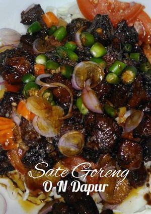Foto resep Sate Goreng