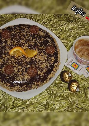 صورة لوصفة 🍊 كيكة بحبتين بيض بمذاق البرتقال 🍊