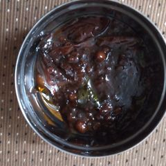 A picture of Quick Tamarind Thokku.