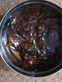 A picture of Quick Tamarind Thokku.