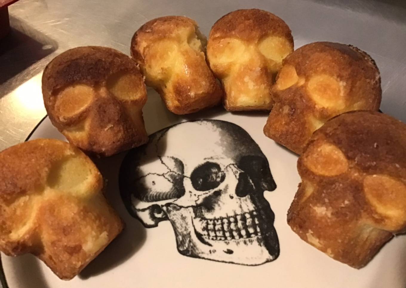 Madeleines « skull » de commercy