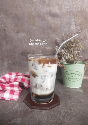Foto resep Iced Cheese Latte Gula Aren