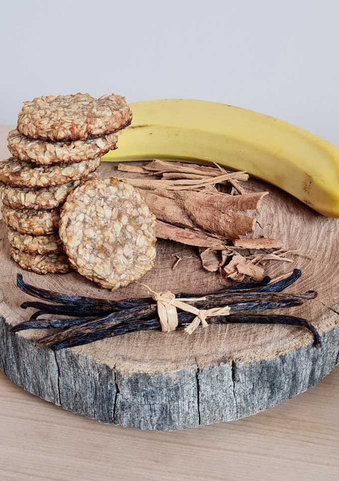 Una foto de Galletas de avena y banana sin azúcares agregados (otras)