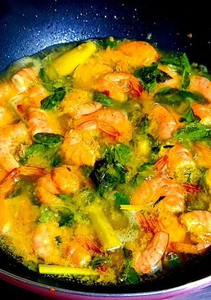 Foto resep Udang goreng kemangi