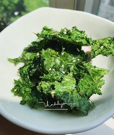 cải xoăn nướng