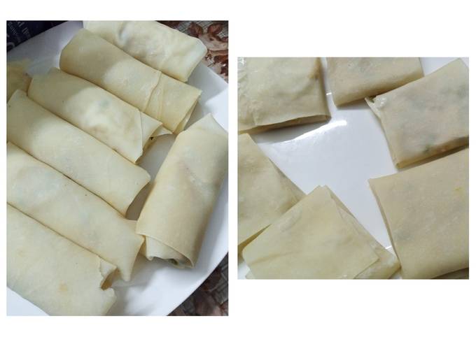 Simple Way to Make Speedy Macroni springrolls or box patties - New Recipes to try at home