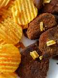 Fried beef steaks